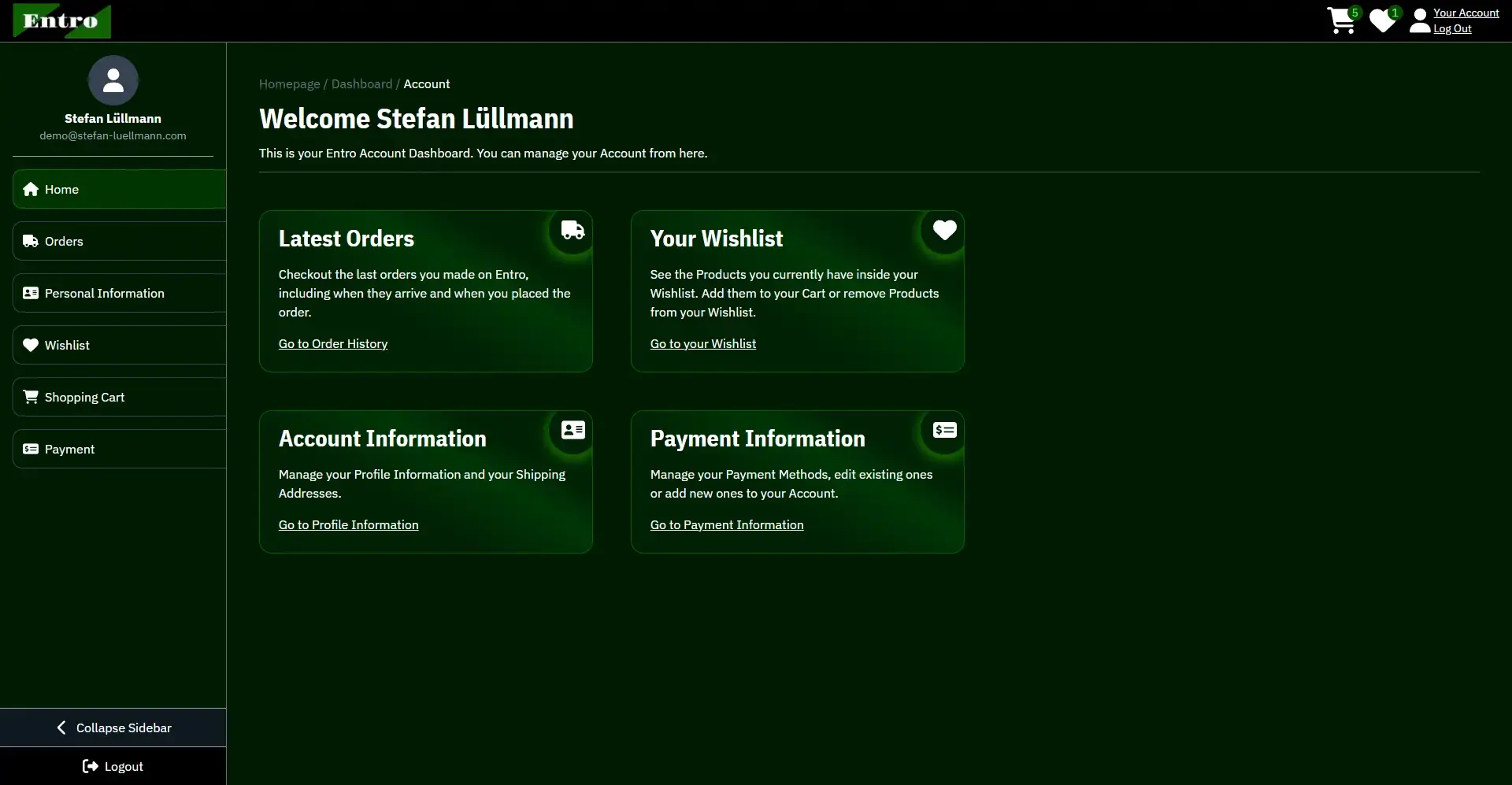 Entro - ECommerce Computer Store Screenshot 4