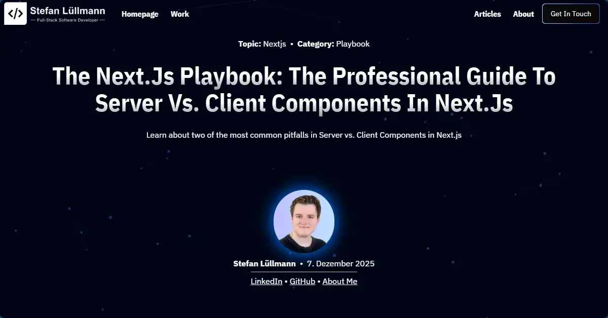 Professional Portfolio Screenshot 4