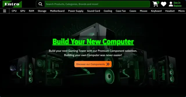 Entro - ECommerce Computer Store